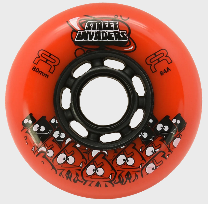 FR - STREET INVADERS RUEDA 84A 72MM AZUL-GRIS
