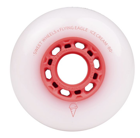 RUEDAS FLYING EAGLE ICE CREAM 8OMM ROJO