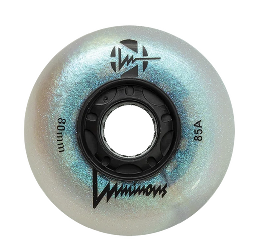 RUEDAS LUMINOUS - LED WHEEL - 80mm/85A BLACK PEARL