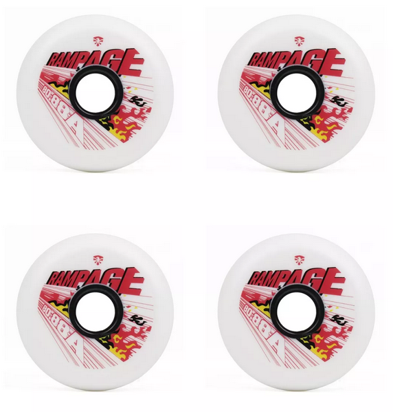 RUEDAS FLYING EAGLE RAMPAGE BLANCO 80MM - 88A