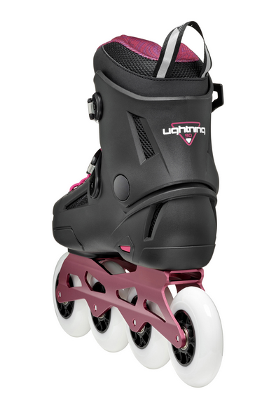 Patines Lightning 90 W Color Black/sangria