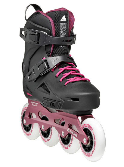 Patines Lightning 90 W Color Black/sangria