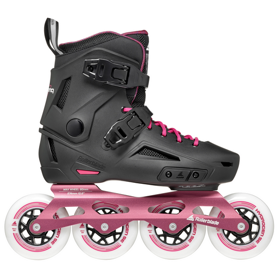 Patines Lightning 90 W Color Black/sangria