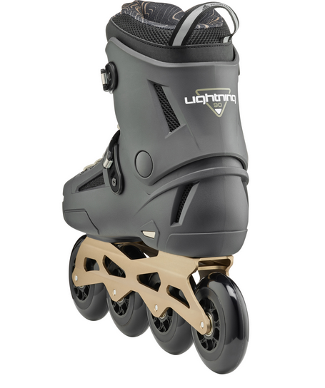 ROLLERBLADE - LIGHTNING 90 ANTRACITA/DORADO