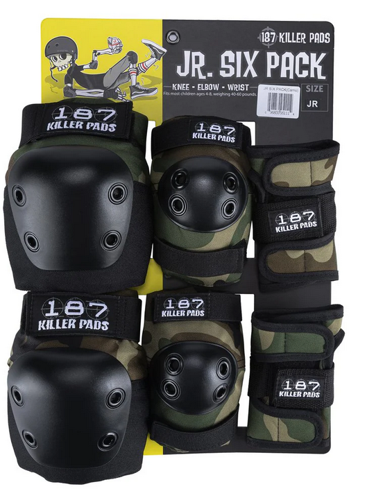 PACK PROTECCIONES 187 JUNIOR CAMO