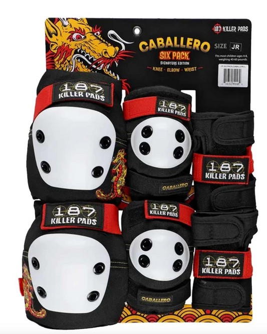 PACK PROTECCIONES 187 JUNIOR STEVE CABALLERO