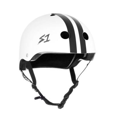 CASCO S ONE LIFER BLANCO RALLA NEGRA