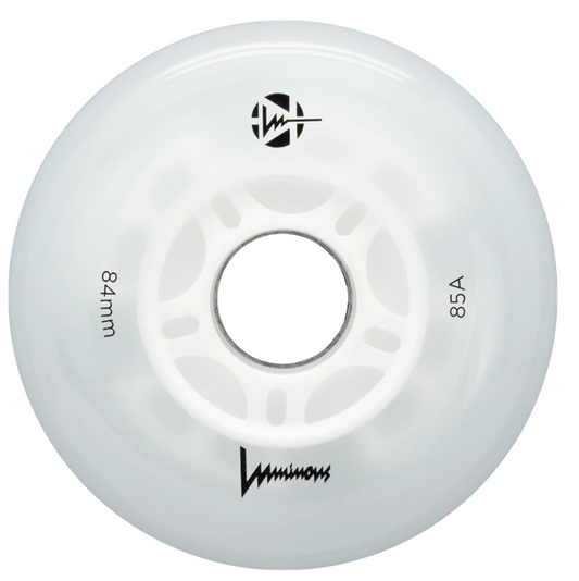FR RUEDAS LUMINOUS LED WHITE 84MM - 85 A