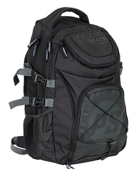 POWERSLIDE MOCHILA  WELOVETOSKATE BACKPACK BLACK