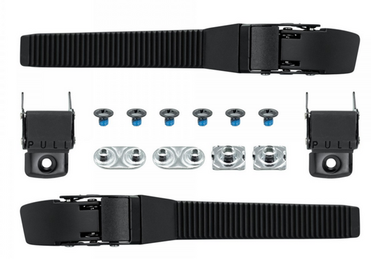 FR BUCKLES - FK2 SUPERIORES (MACHO + HEMBRA) NEGRO - 220MM