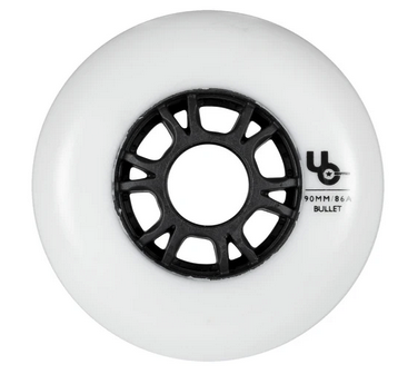 POWERSLIDE TEAM 90/86A WHITE, 4-PACK