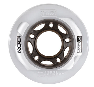POWERSLIDE ACCESS 64MM NATURAL 4-PACK
