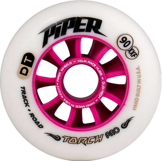 RUEDAS PIPER 90mm TRACK + ROAD TORCH Pink  XXFIRM