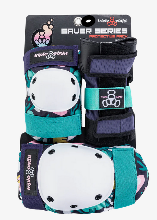 TRIPLE 8 SAVER 3 PACK FLORAL