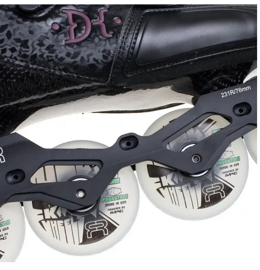FR SKATES DARIA BLACK PURPLE TALLA 35