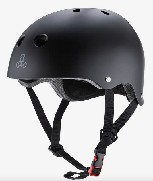CASCO TRIPLE 8 DUAL CERTIFIED BLACK/MATTE