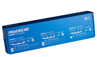 POWRSLIDE SABRES 3 ICE BLADE BLACK