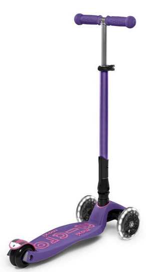 MICRO MAXI DELUXE PLEGABLE LED LILA