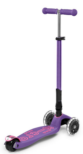 MICRO MAXI DELUXE PLEGABLE LED LILA
