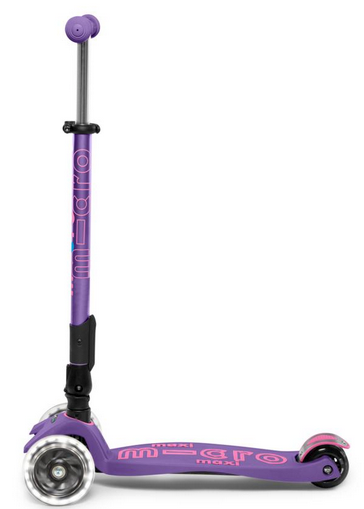 MICRO MAXI DELUXE PLEGABLE LED LILA