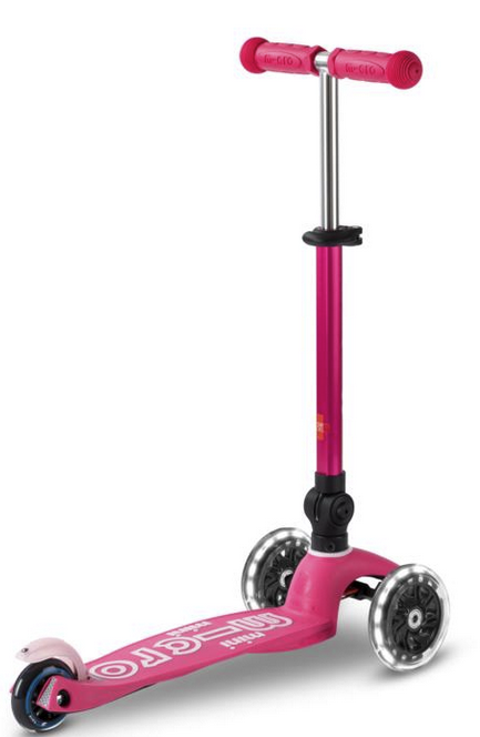 MICRO MINI DELUXE PLEGABLE LED ROSA