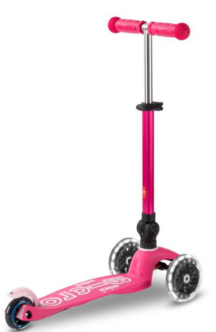 MICRO MINI DELUXE PLEGABLE LED ROSA