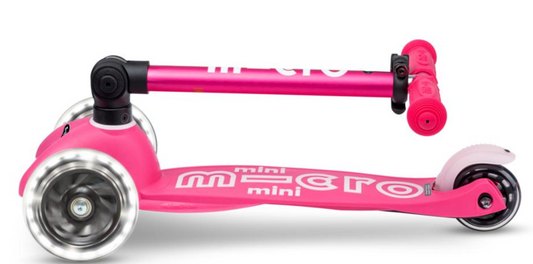 MICRO MINI DELUXE PLEGABLE LED ROSA
