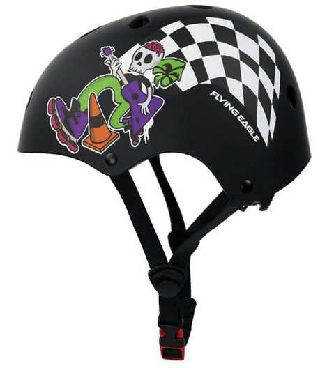 FLYING EAGLE CASCO JUNIOR RIDER BLACK