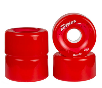 POWERSLIDE CHAYA BIG SOFTIE`S CLEAR RED