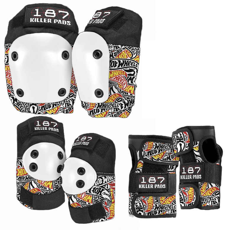 PACK PROTECCIONES 187 ADULT HOT WHEELS