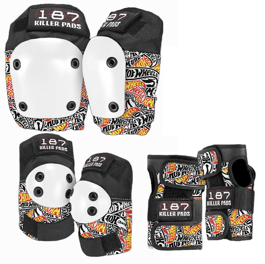 PACK PROTECCIONES 187 ADULT HOT WHEELS