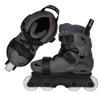 UDS GLITCH ADJ. GREY/BLACK JUNIOR
