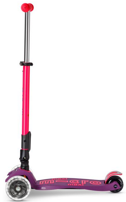 MICRO MAXI DELUXE PLEGABLE NEON LED LILA-ROSA