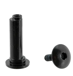 TORNILLO FR - SPIN 2 PIECE ROCKERABLE AXLE - BLACK