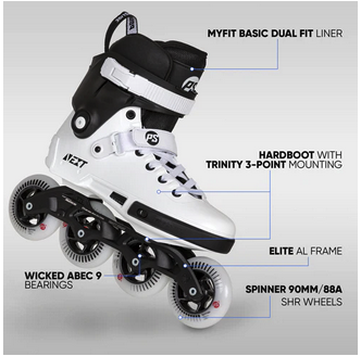 POWERSLIDE NEXT CORE BLACK 90