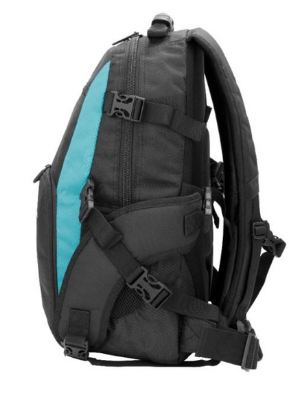 MOCHILA FLYING EAGLE PORTECH BLACK - BLUE 18L