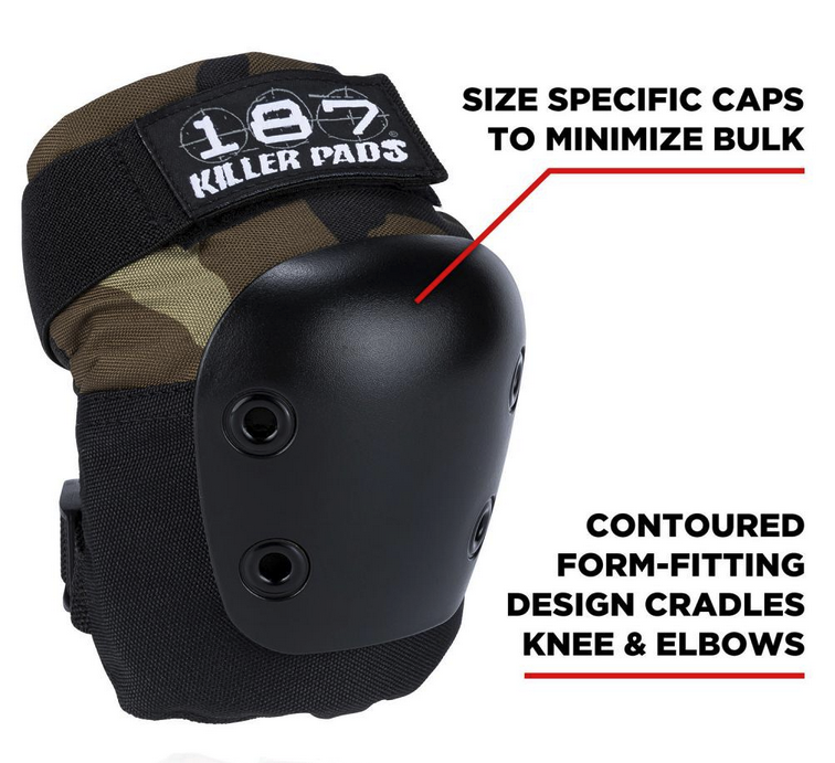 PACK DE PROTECCIONES JR 187 KILLER CAMO