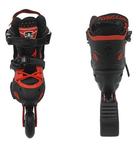 FLYING EAGLE S9 NEGRO - ROJO