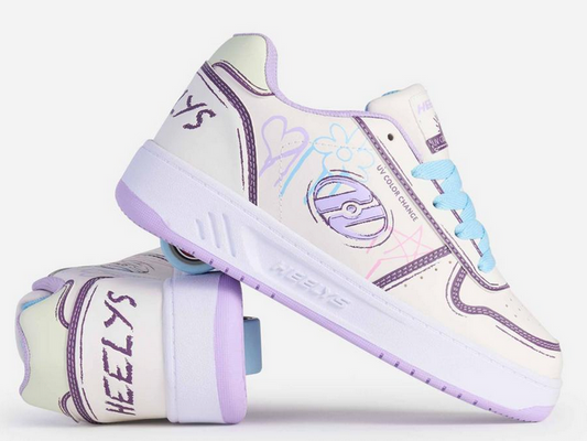 HEELYS KAMA BLANCO/LILA