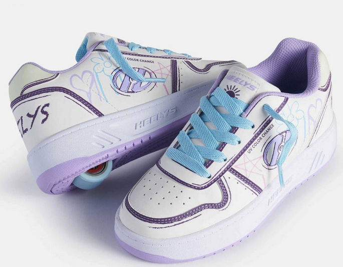 HEELYS KAMA BLANCO/LILA